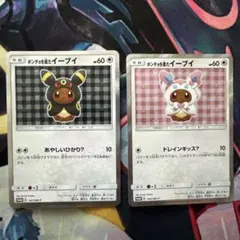 C*す様 【追跡付き】 【状態良好】 イーブイ ポンチョ スリーブ ブラッキー ポケモンカード デッキスリーブ イーブイポンチョブラッキー