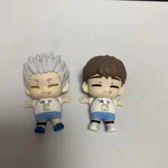 ハイキュー まんぷくごちそうさ マスコット ミニフィギュア 昼神幸郎&星海光來