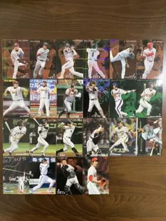 プロ野球チップスカード（カルビー）22枚