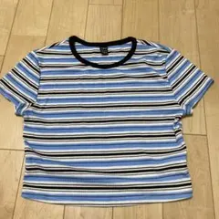 SHEIN M ショート丈Tシャツ