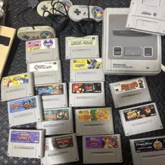 Nintendo スーパーファミコン　ソフトセット16本　コントローラー3本