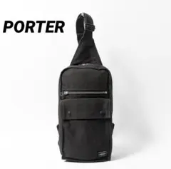 極美品⭐️ポーター⭐️スモーキー　ショルダー　バック　ブラック　吉田