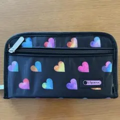 LeSportsac ハート柄 カードケース