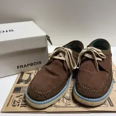 FRAPBOIS ⭐︎moccasin ブラウン ドット柄　牛革　フリンジ　箱付きのサムネイル