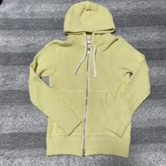 Seagreenシーグリーン　オニワッフル　パーカー　イエロー