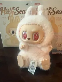 ポップマート ザ モンスターズ (ラブブ) ハブアシート ぬいぐるみ シリーズ