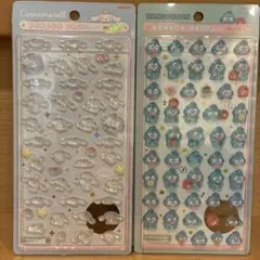 【正規品】ボンボンドロップシールミニ　シナモロール ハンギョドン　2点セット