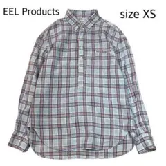 【size XS】 EELProducts チェックシャツ　リネン プルオーバーのサムネイル