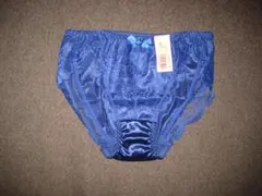 aimerfeel ツルツル サテン ショーツ　ネイビー/Mサイズ　エメフィール