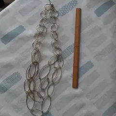 オーバルリンク ネックレス ゴージャス