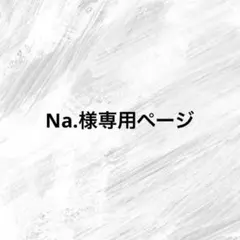 Na.様専用ページ