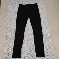 ZARA MAN ブラックダメージデニムパンツ EUR 40