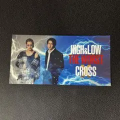 【匿名配送】HiGH＆LOW THE WORST X 入場者特典