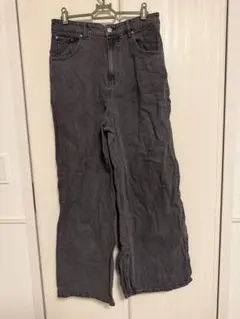 FREAK'S STORE ワイドデニムパンツ ブラックのサムネイル