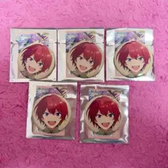 あんスタ イベコレ 缶バッジ 朱桜司 5点セット