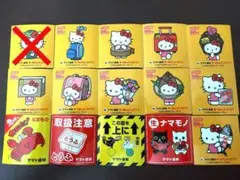 クロネコヤマト　ハローキティ　宅配便　50周年　ステッカー　非売品　１４種