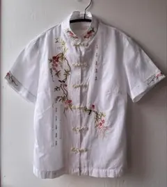 ロキシー　チャイナ風ブラウス　ROXYのサムネイル