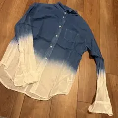Frank & Eileen グラデーションシャツ XS