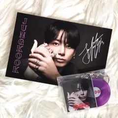 BTS JUNGKOOK グク ポストカード&アクリルキーリングセット