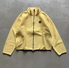 90s LLBean outdoors ジップフリースブルゾン　M イエローのサムネイル