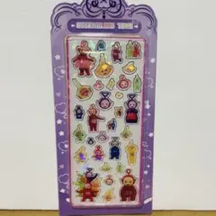 テレタビーズ アクリルシール 硬いシール