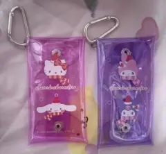 サンリオ ハローキティ シナモロール マイメロディ クロミ カラビナ付きケース