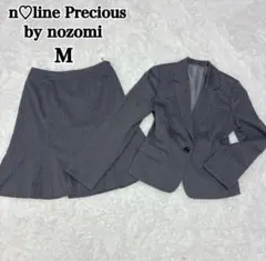 n♡line Precious by nozomi シルク ストライプ 佐々木希