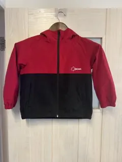 LOGOS DAYS フード付きジャケット 赤黒