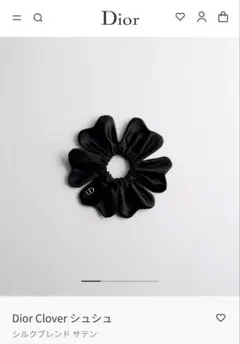 Dior Clover シュシュ シルクブレンド サテンのサムネイル