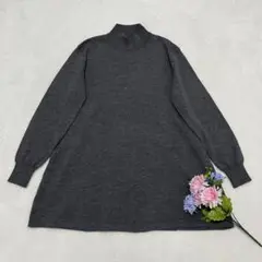 極美品✨ミックマック レナウン ニット セーター ハイネック ウール100%