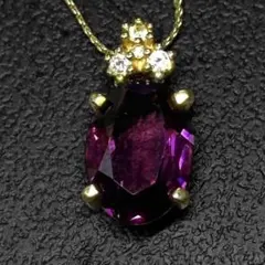 希少✨Christian Dior Colored stone necklace