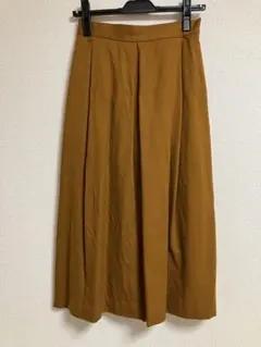 ウールロングスカート