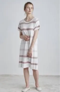 gelato piqueスムーズィー'ラインボーダードレス