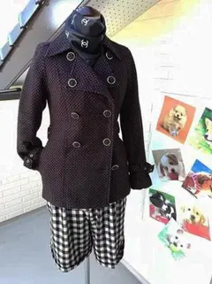 新品ロペ ピクニックコートジャケット☆ベスト＆裏地付・38