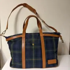 Vintage 90s ラルフローレン ドレスゴードン ボストンバッグ - メルカリ