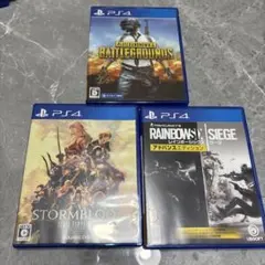 PS4 ゲームソフト 3本セット - メルカリ
