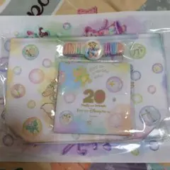 ダッフィー　スーベニアランチグッズ　カラフルハピネス 20周年