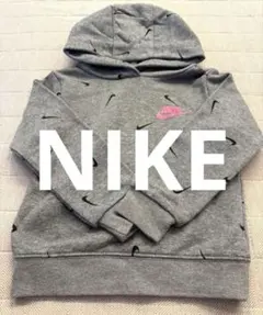 Nike フード付きパーカー グレー 100cm~