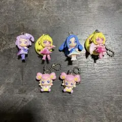 ドキドキ！プリキュア マスコットキーホルダー スイング 6体セット