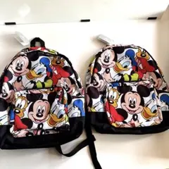 ミッキー＆フレンズ リュックサック・バックパック 2個セット　ディズニーランド