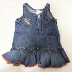 2005年 DIESEL BABY デニムワンピース (6M)のサムネイル