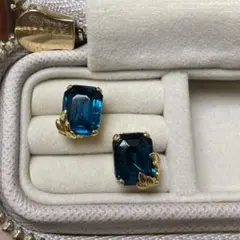 nichinichiさま ヴィンテージガラスピアス