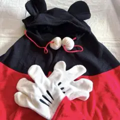 ディズニーリゾート購入　ミッキーフードポンチョ