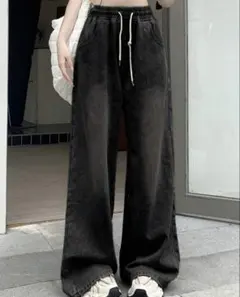 SHEIN DAZY レディース カジュアルルーズフィット ジーンズ