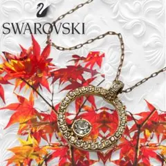 Ⴤ1105ꕤSWAROVSKY スワロフスキー ネックレス ピンク ゴールド
