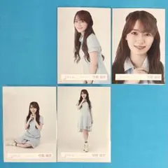 守屋麗奈 ポロシャツコーデ コンプ 生写真 櫻坂46 【匿名配送】