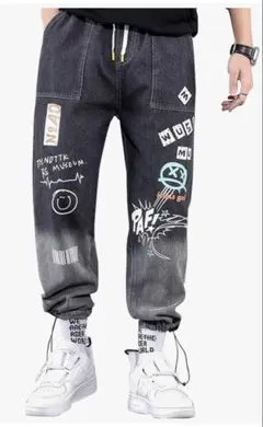 ジョガーデニムパンツ　新品