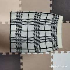 LIP SERVICE チェック柄タイトスカート フリーサイズ