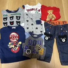 ダブルビー　ミキハウス　7点セット　まとめ売り