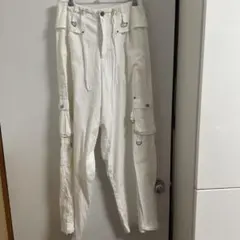 ホワイト カーゴパンツ※商品説明必須